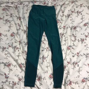 Green/blue leggings